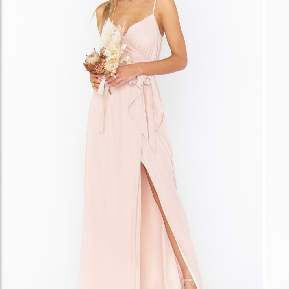 Show Me Your Mumu Liz - size s in dusty rose crisp